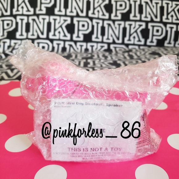 💕VS PINK BLUETOOTH DOG SPEAKER - Picture 3 of 3